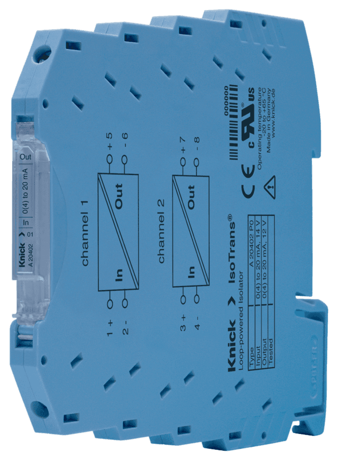 Knick Interface LLC IsoTrans Isolation Amplifier,A 20402 P0