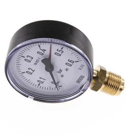 Wika Manometer with 0 to 6 bar Range,06