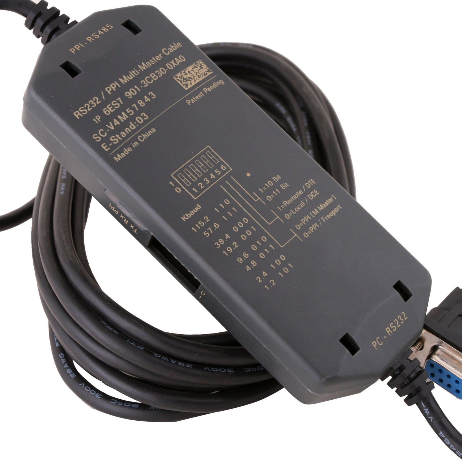 Siemens RS232/PPI Cable ,6ES7901-3CB30-0XA0